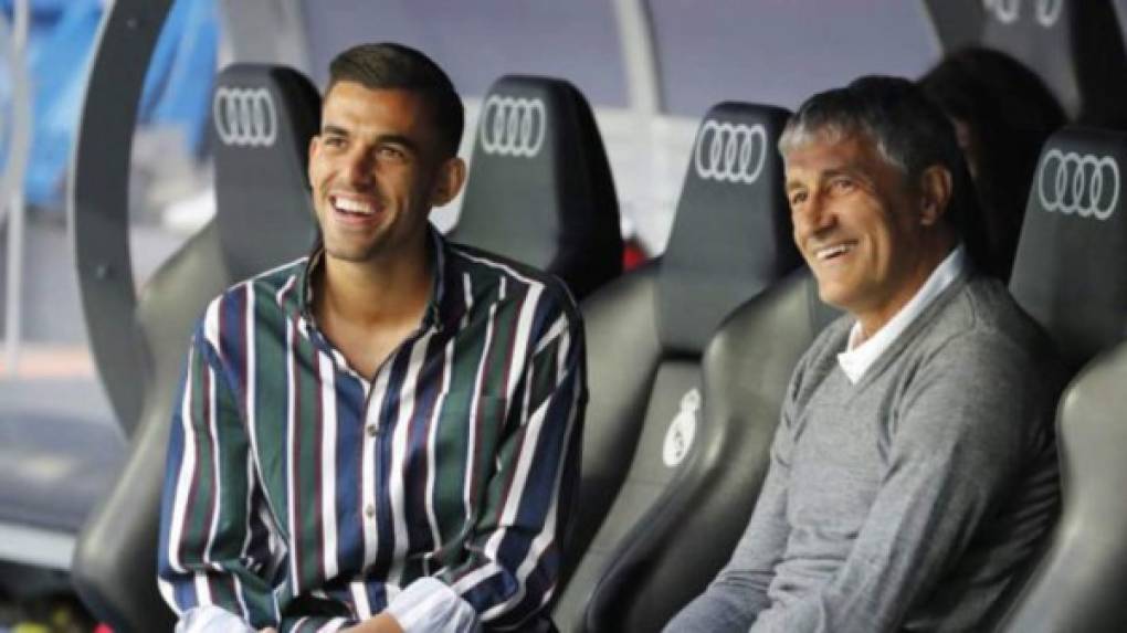 El volante español Dani Ceballos fue captado con el entrenador Quique Setién del Betis. El centrocampista no seguirá en el Real Madrid y al parecer estaría jugando la próxima campaña en el Betis, club en donde ya militó. Foto Diario Marca.