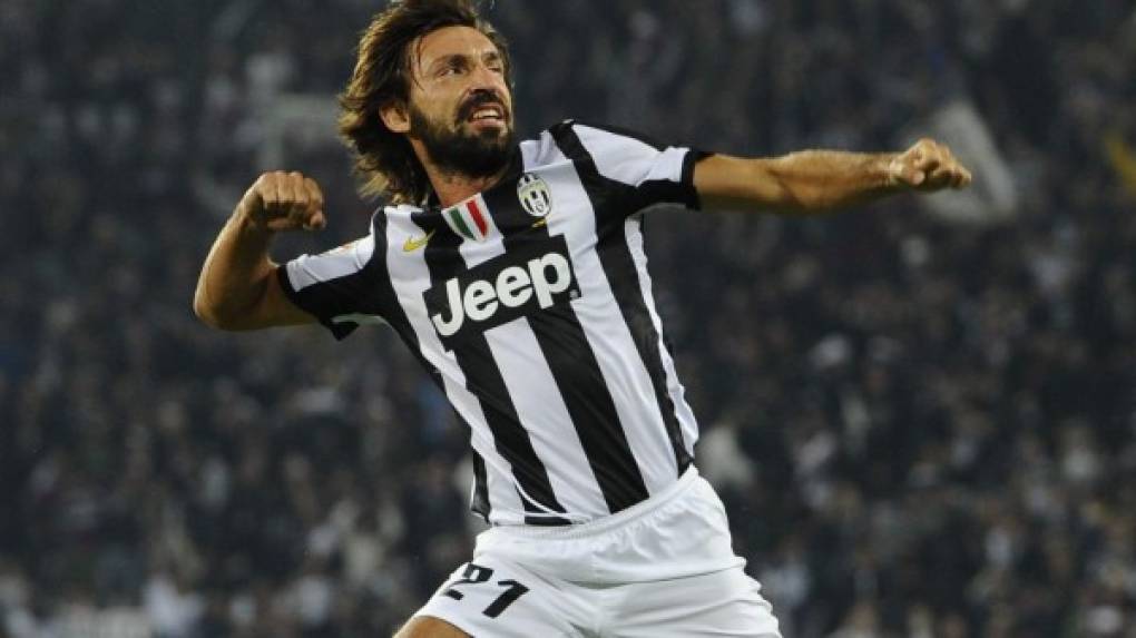 Andrea Pirlo: Llegó gratis en la temporada 2011-2012 a la Juventus tras no renovar con el Milan.
