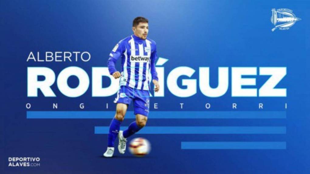 Alberto Rodríguez ficha por el Alavés. El defensa madrileño llega procedente del Atlético de Madrid B y firma para las próximas 4 temporadas.