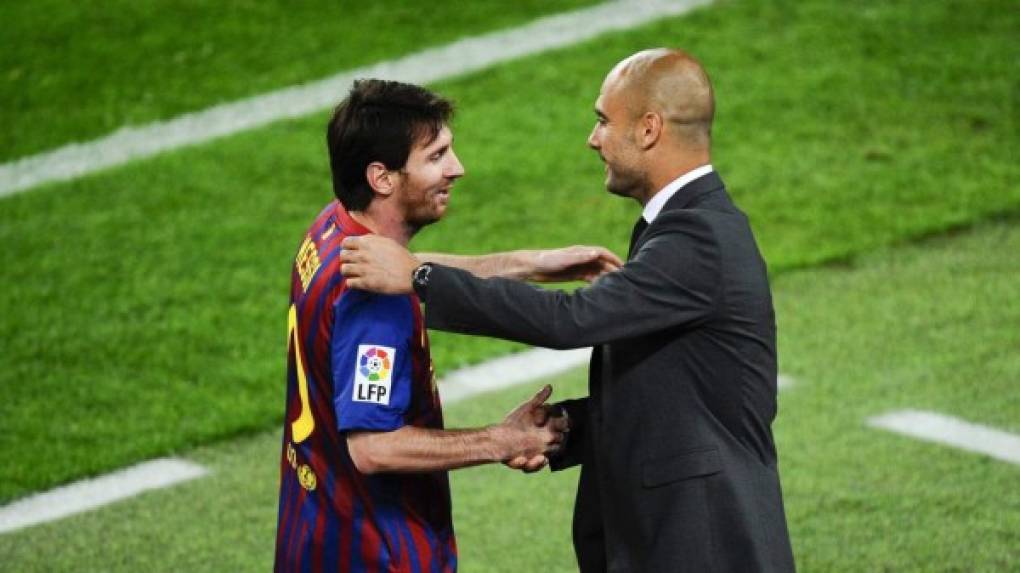 La llegada de Messi al Manchester City sería el reencuentro con Pep Guardiola, una pareja que cocechó muchos éxitos en el FC Barcelona hace años.
