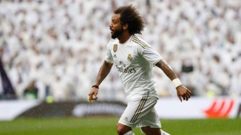 Marcelo: El lateral brasileño se ha lesionado y es baja sensible en el Real Madrid.