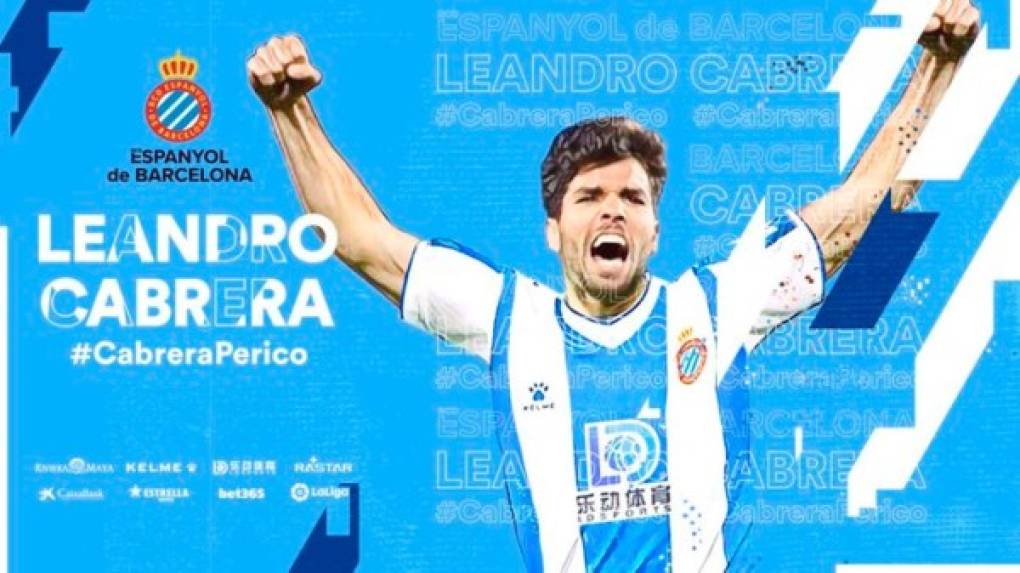 El Espanyol ha fichado al central uruguayo Leandro Cabrera por 9.000.000 €. Firma hasta junio de 2024 y llega procedente del Getafe.
