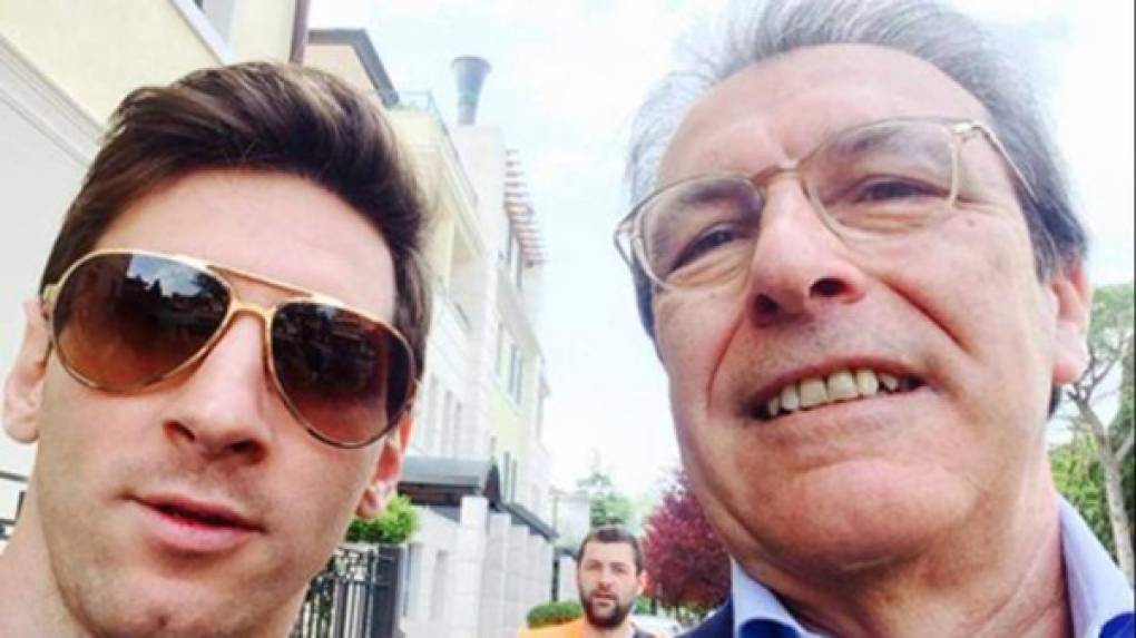 El médico italiano Giuliano Poser entró en la vida de Messi y fue la persona clave para combatir los vómitos del astro argentino. Foto Instagram.