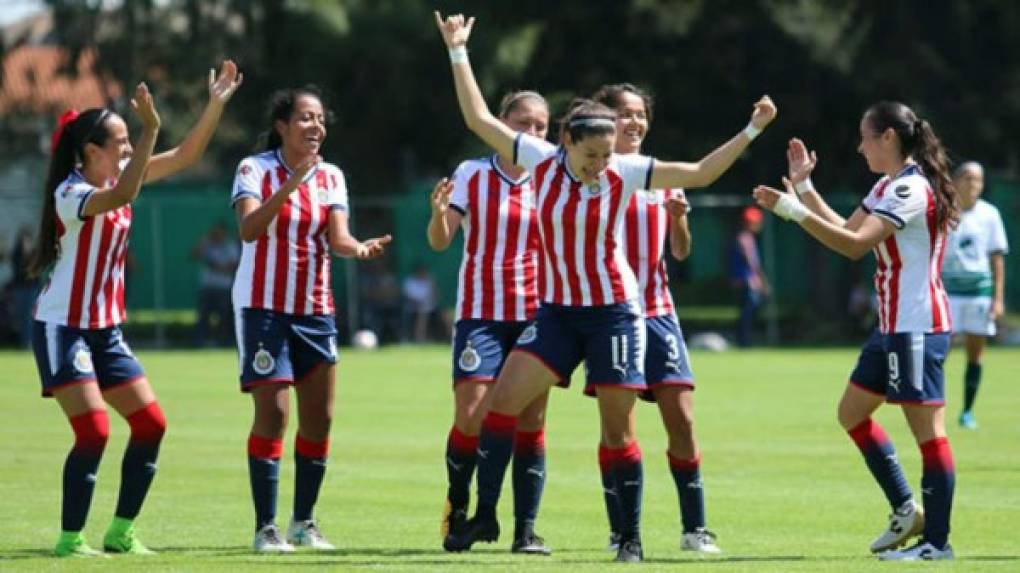 La delantera del Guadalajara es una de las grandes sensaciones que tiene la liga femenina mexicana.