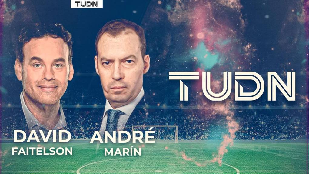 TUDN de Televisa anunció de manera oficial sus dos nuevos fichajes. David Faitelson y Andrén Marín. Ambos periodistas llegan a la marca tras dejar ESPN y Fox Sports respectivamente.