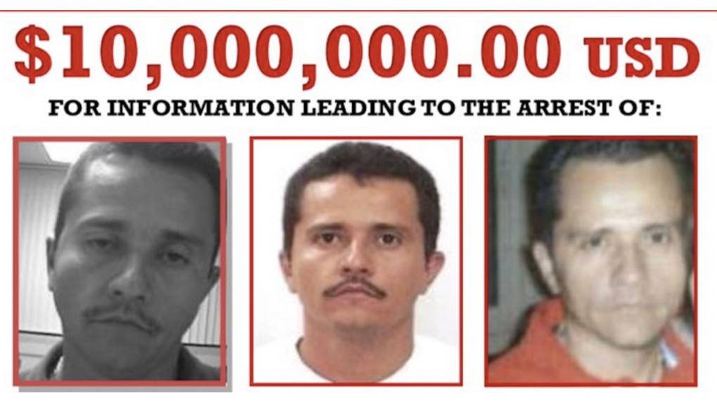 Solo cinco años le bastaron a “El Mencho” para meterse en la lista de “más buscados” de la DEA. Se le perfila como un hombre violento y una “mente criminal transnacional”. 