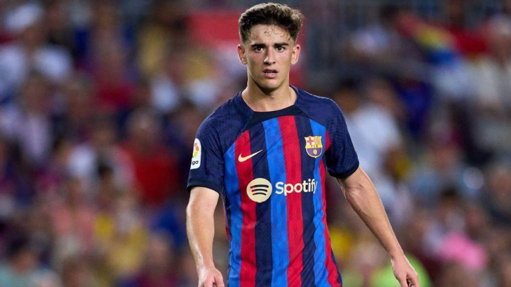Pablo Gavira ‘Gavi’ (18 años) - Centrocampista español del FC Barcelona (Valor de mercado: 70 millones de euros).