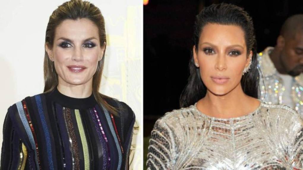 La reina Letizia apareció con una imagen renovada, muy distinta de la que habitualmente se ve de ella. Cada vez más copia los looks de las hermanas Kardashian-Jenner.