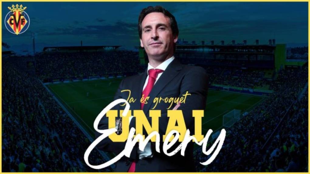 El Villarreal ha hecho oficial el fichaje de Unai Emery como nuevo entrenador del club amarillo. El técnico español llega a la entidad castellonense firmando por tres temporadas.