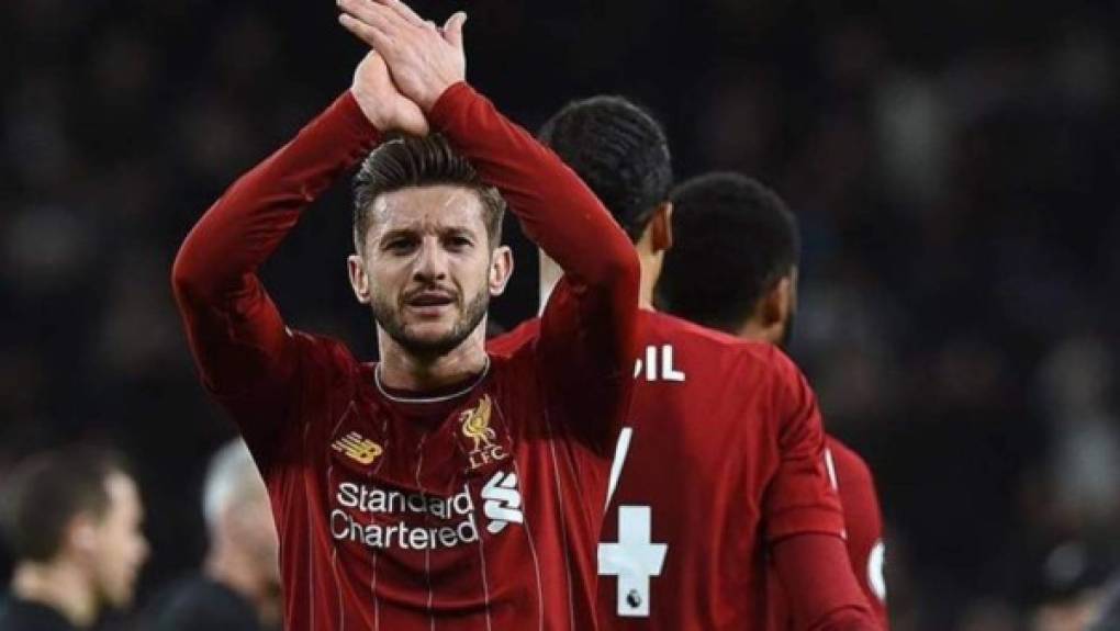 El Liverpool ha renovado el contrato de Adam Lallana más allá del 30 de junio con vistas a que el centrocampista esté presente en la consecución de la Premier League. El jugador inglés finalizaba su unión con el club a finales de este mes, pero ha llegado a un acuerdo para permanecer en el Liverpool hasta que se complete la temporada.