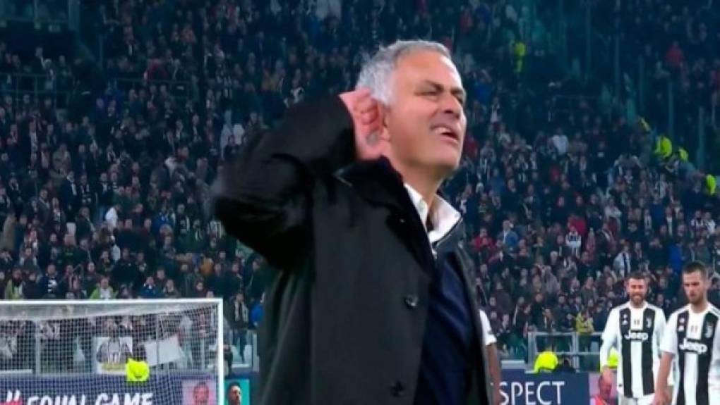 El polémico técnico José Mourinho volvió a ser protagonista en la Champios, esta vez, al incitar a la afición de la Juventus, luego de que su equipo, Manchester UNited, ganara 1-2 en suelo italiano.