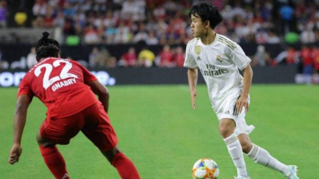 Takefusa Kubo: El joven delantero japonés llegó para esta temporada al Real Madrid y en el club blanco planean cederlo a préstamo para que pueda tener más minutos.