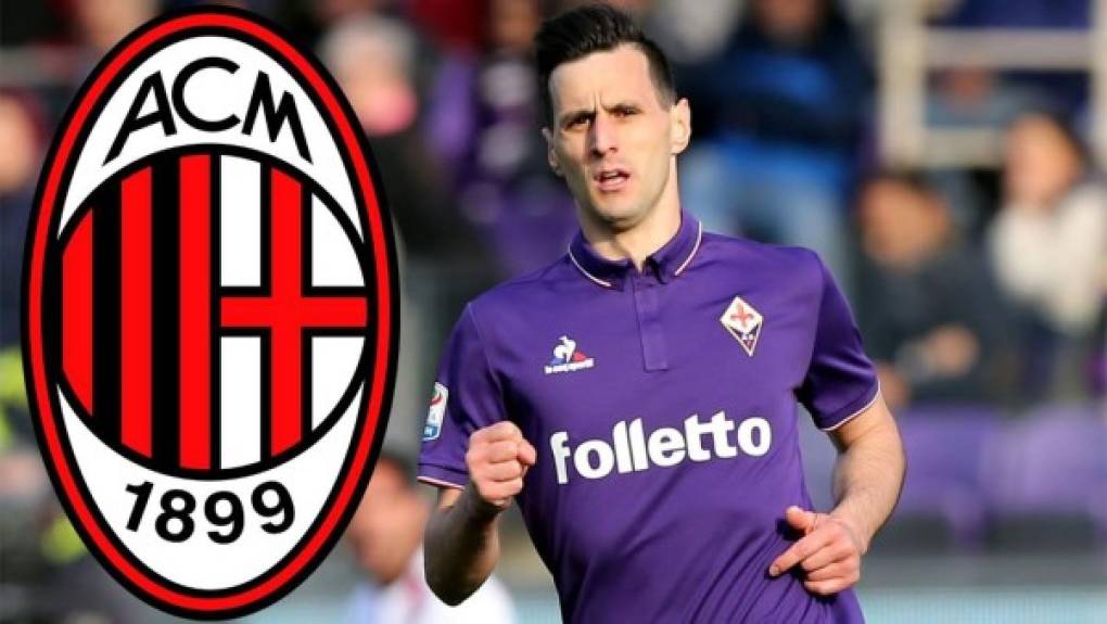 Aunque aún no es oficial, el entrenador del Milan, Vincenzo Montella, ha confirmado un acuerdo con la Fiorentina por el atacante croata Nikola Kalinic, quien llegaría cedido a San Siro con opción de compra.