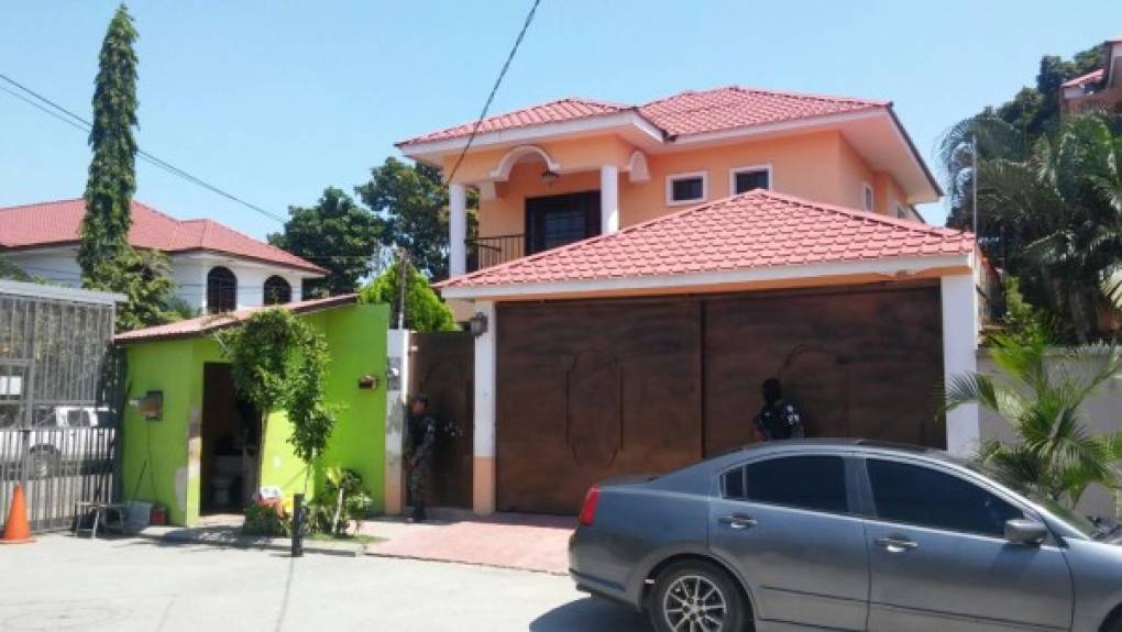 Hubo aseguramientos en algunas viviendas de San Pedro Sula, buscando desarticular a la MS.