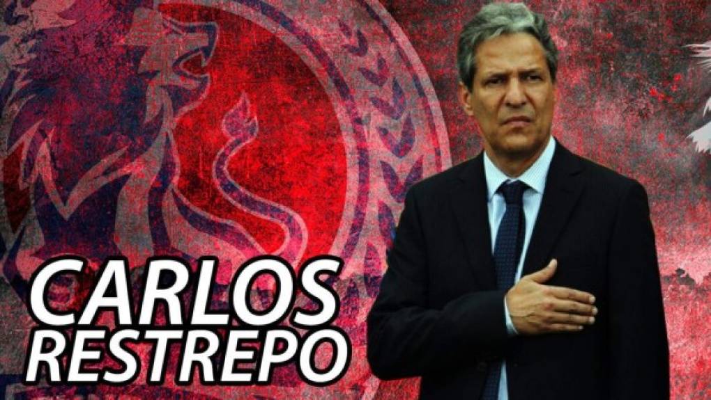 Carlos Restrepo: El delantero colombiano ya fue presentado como nuevo DT del Olimpia y busca fichar al menos a unos 4 jugadores .