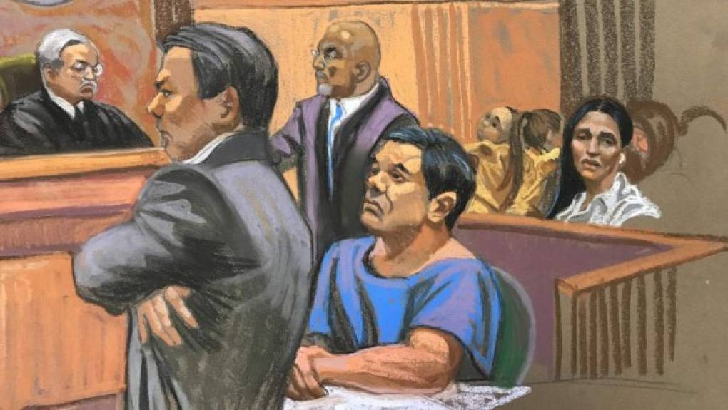 Un juicio nulo es una de las pocas opciones con las que 'El Chapo' podría evitar pasar el resto de su vida en prisión porque basta que sea declarado culpable en uno solo de los 11 cargos contra él para que el juez lo condene a cadena perpetua.