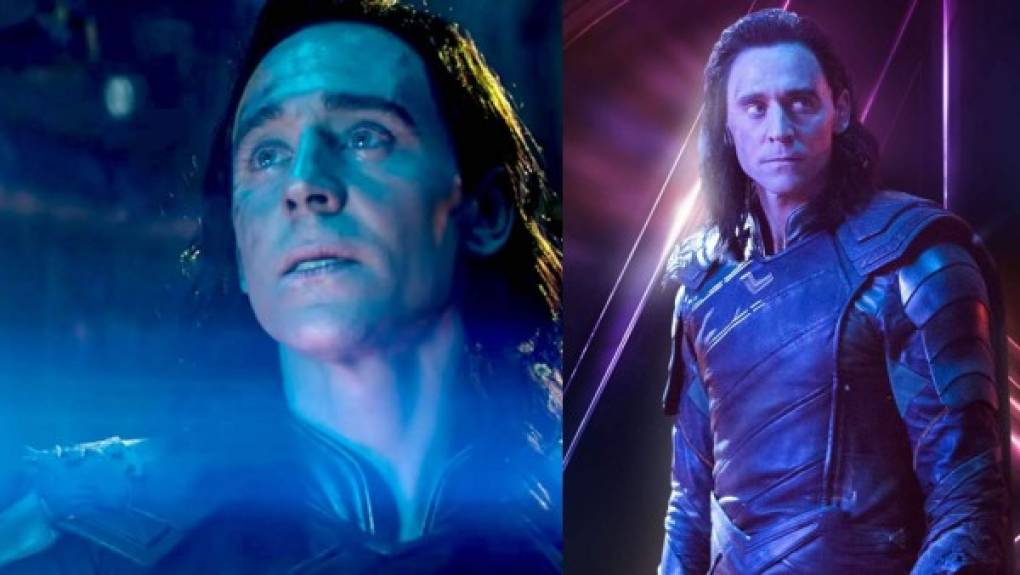 Loki (Tom Hiddleston)<br/>Es uno de los primeros en morir a manos del villano Thanos.<br/>