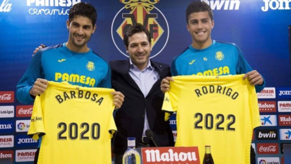 Mariano Barbosa y Rogrigo Hernández : Ambos jugadores han sido renovados por el Villareal de España.