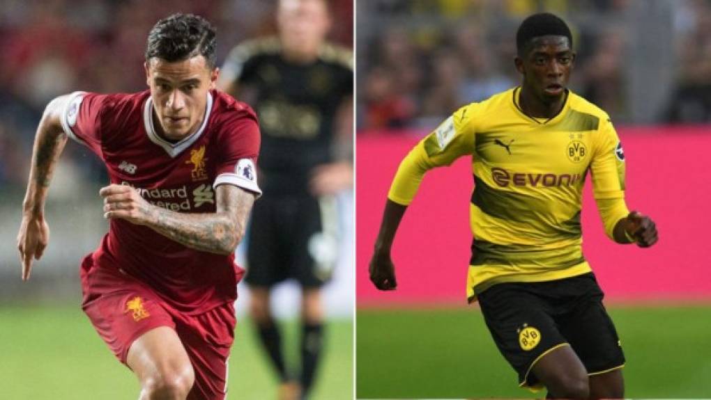 El mánager deportivo del FC Barcelona, Pep Segura, confirmó que los futbolistas Coutinho, del Liverpool, y Dembélé, del Borussia Dortmund, 'están cerca' de llegar a la Barça para convertirse en nuevos jugadores blaugranas, instantes después de perder la Supercopa de España ante el Real Madrid.