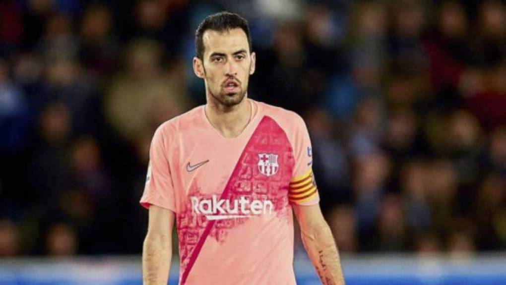 Busquets: Estará como volante de contención.