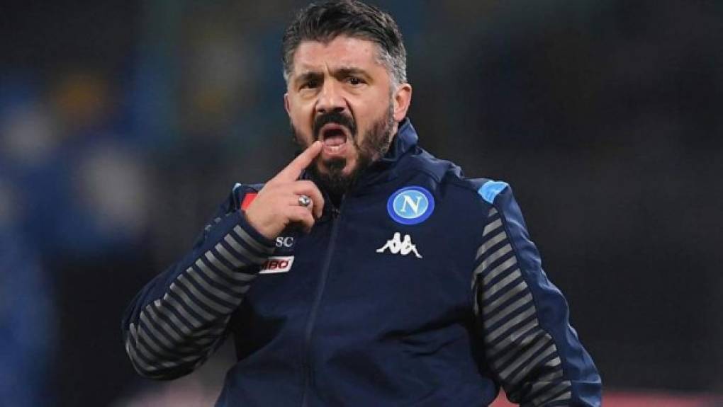 Gennaro Gattuso estaría muy cerca de renovar su contrato con el Napoli, según informa la 'Gazzetta dello Sport'. El técnico ampliaría su vinculación con el club hasta el próximo mes de junio de 2022, de acuerdo con esta información.