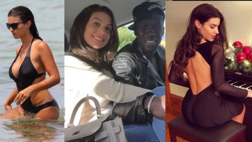 Sagna es considerado el jugador más feo del mundo con la mujer más bella.