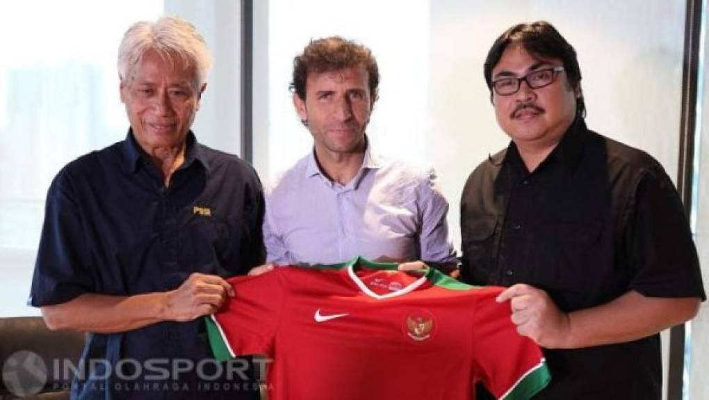 El español Luis Milla se ha convertido en nuevo entrenador de la selección de Indonesia.