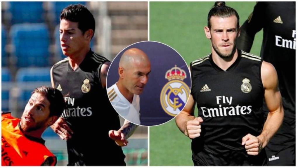 Zinedine Zidane ha tomado una decisión definitiva con dos jugadores que estaban más afuera que dentro del Real Madrid. El entrenador francés ha dicho que a pesar de que hasta el día 2 de septiembre puede pasar de todo, cuenta con Gareth Bale y con James Rodríguez. Además añade estar contento de contar con ambos. Tanto el galés como el colombiano fueron incluidos en la convocatoria para el debut del equipo blanco en la Liga Española ante el Celta de Vigo.