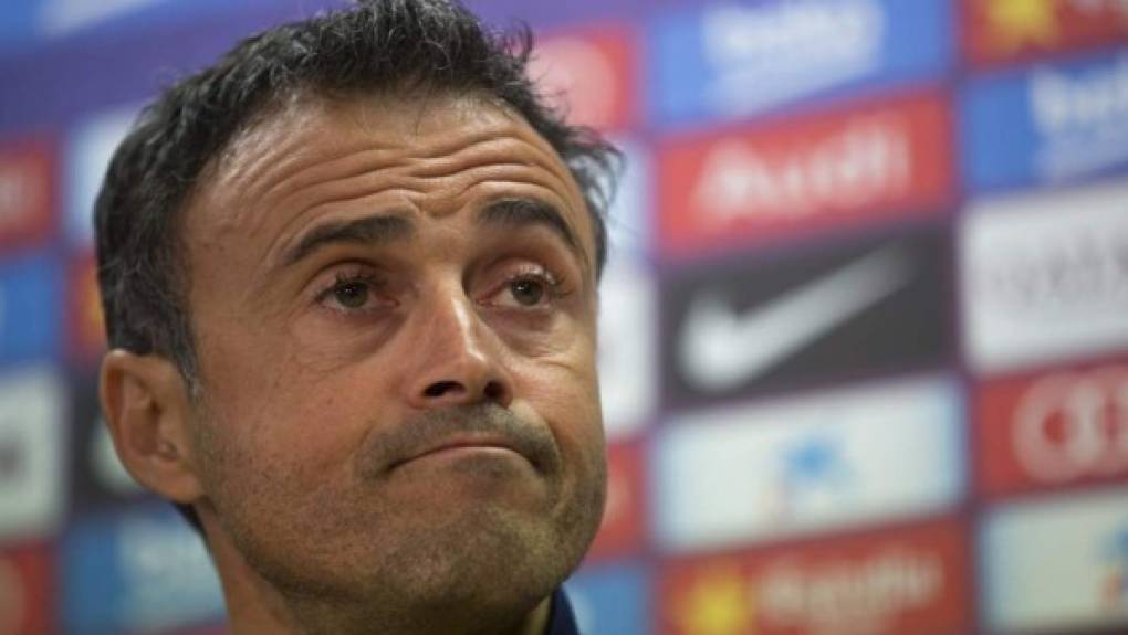 El entrenador Luis Enrique anunció desde hace varias semanas que no sigue en el Barcelona y hoy apuntan a que el Inter de Milán. lo quiere