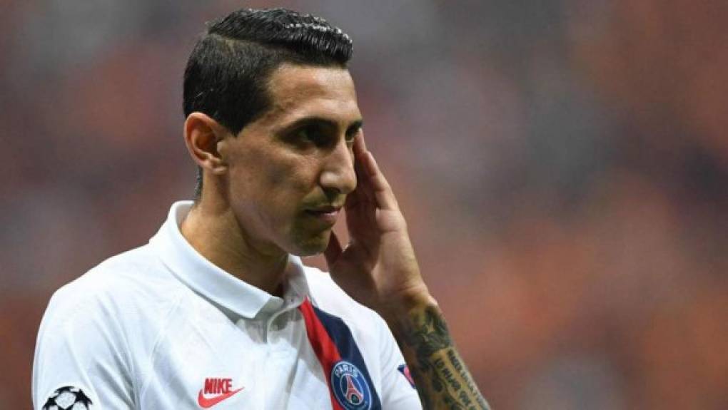 Ángel Di María: El mediocampista argentino finaliza su contrato con el PSG.