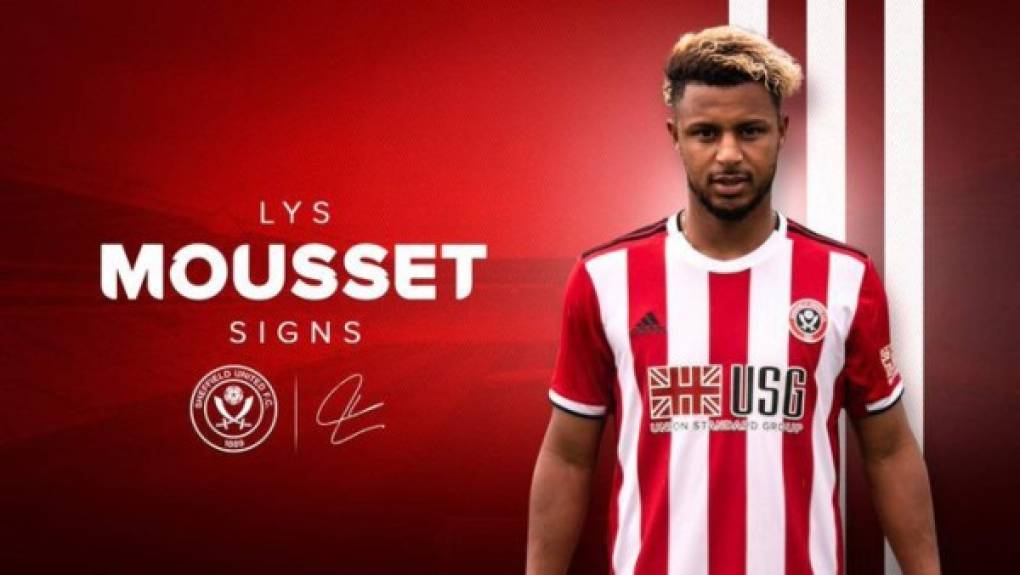 Lys Mousset, delantero francés de 23 años que llega procedente del Bournemouth, será jugador del Sheffield United las tres próximas temporadas, según ha anunciado el club, recién ascendido a la Premier League.