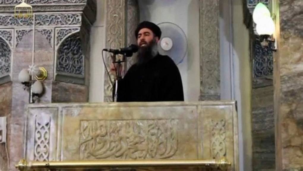 El escurridizo líder del Isis, dado por muerto varias veces, solo se dejó grabar en público en una única ocasión: fue durante un discurso en la gran mezquita de la ciudad de Mosul, la que fue la capital de facto del grupo yihadista en Irak, a finales de junio de 2014.