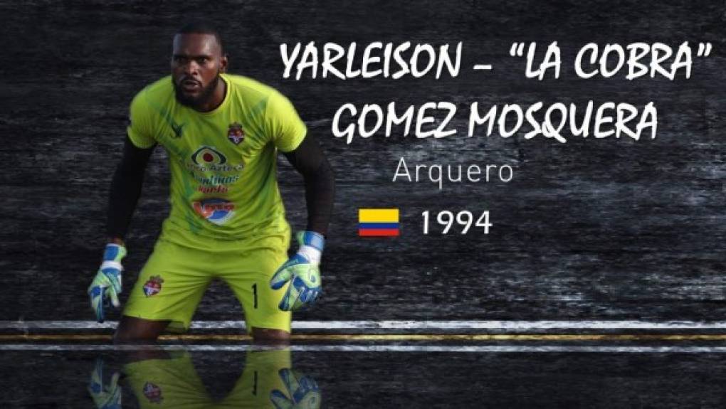 El portero colombiano Yarleison Gómez Mosquera se ha sumado a la pretemporada del Platense y podría reforzar al cuadro porteño. Cuenta con 27 años de edad.