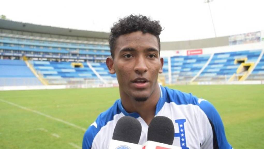 Douglas Martínez: ANotó su primer gol con Honduras ante Trinidad y Tobago y su precio es de 75 mil euros.