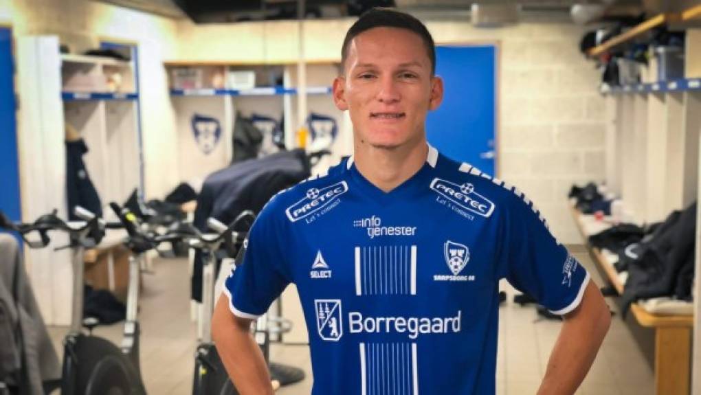 23. Wilmer Azofeifa (24 años) - El centrocampista costarricense del Sarpsborg 08 de la Primera División de Noruega tiene un valor de mercado de 300 mil euros.