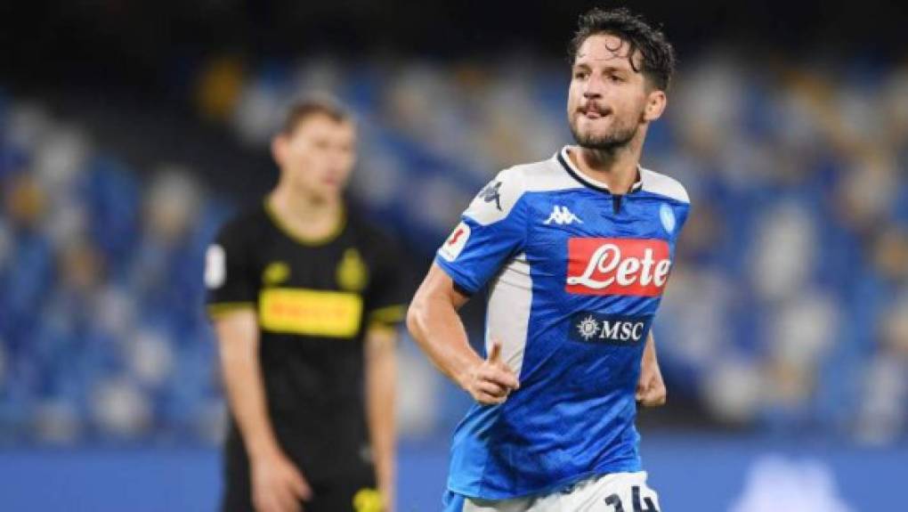 Mertens: El jugador belgaa estuvo cerca de irse al Chelsea en el pasado mes de enero. Hoy ha señalado sentirse a gusto en el Napoli.