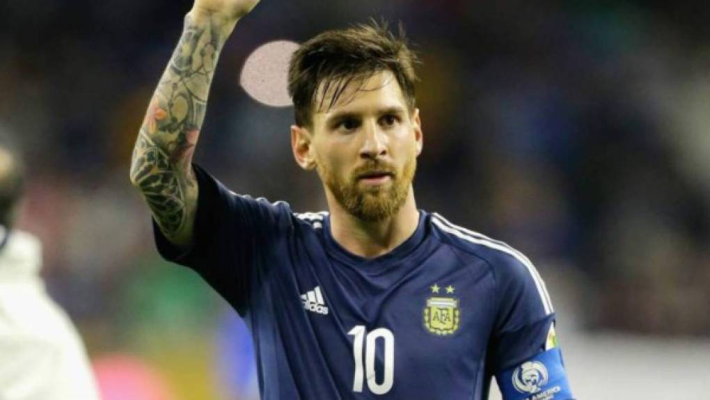 Messi sorprendió en su momento dejándose la barbar durante la Copa América Centenario 2016.