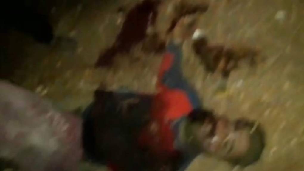 Medios locales difundieron imágenes de los cuerpos de los terroristas que acompañaban a Bagdadi al momento de la redada estadounidense.