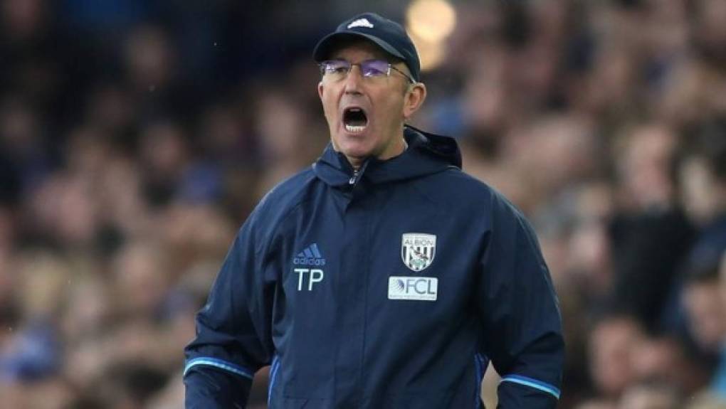 Tony Pulis, el entrenador ha sido destituido en el West Brom de la Premier League.
