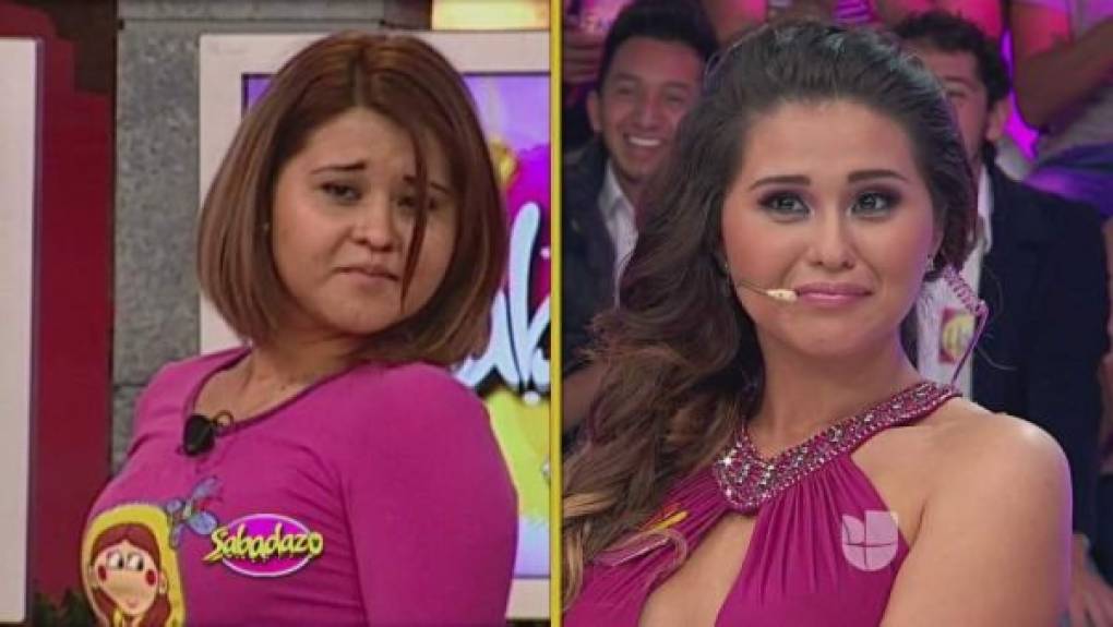 La transformación de 'Gomita' en los últimos años es totalmente impactante. La payasita pasó de ser una chica normal a convertirse en una estilizada modelo de ropa interior.