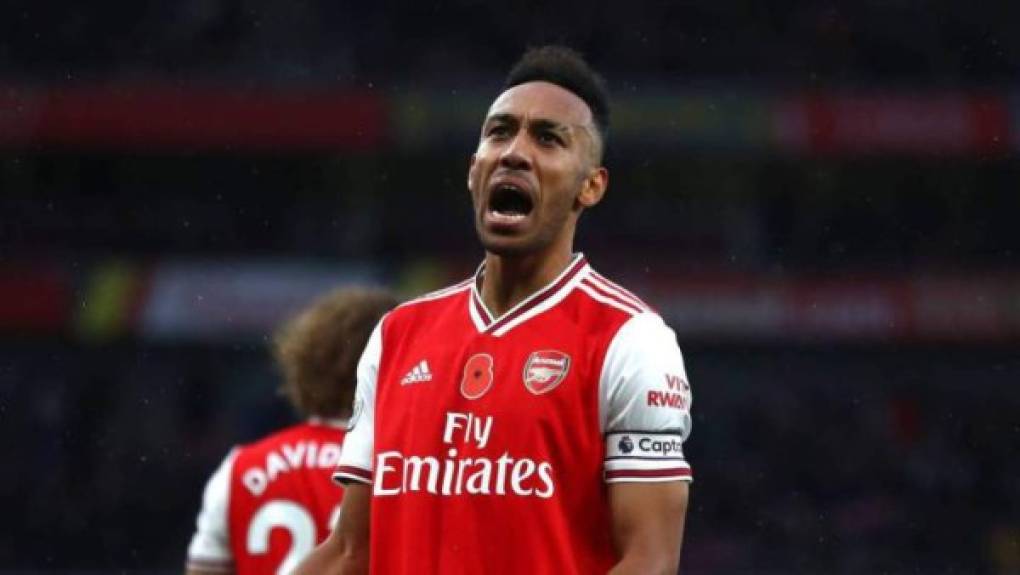 Aubameyang: Medios ingleses informan que el Arsenal estaría a un paso de anunciar la renovación de su figura en la zona de ataque.