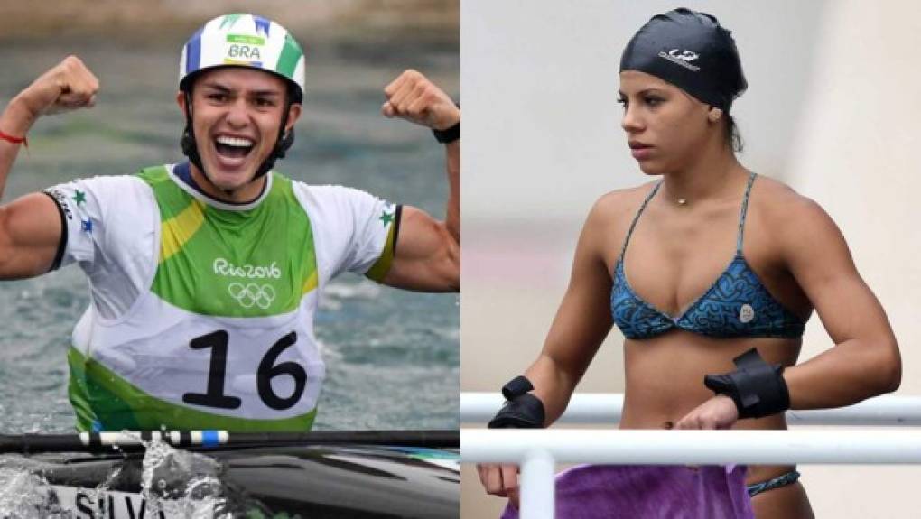 La clavadista Ingrid de Oliveira eligió pasar la velada previa a su debut en los Juegos Olímpicos de Río de Janeiro con el remero Pedro Gonçalves y provocó la ira de su compañera de equipo.
