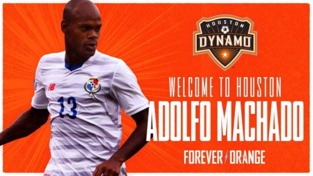 El Houston Dynamo de la MLS ha anunciado el fichaje del defensa panameño Adolfo Machado, procedente del Saprissa de Costa Rica. Será compañero de los hondureños Romell Quioto, Alberth Elis, Boniek García y José Escalante.