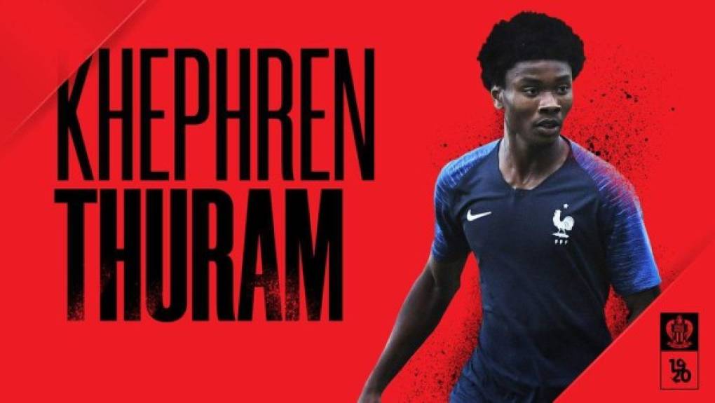 El Niza de la Ligue 1 ha fichado a Khephren Thuram. Es un joven centrocampista (18 años), 1.91 m. de estatura, hijo del míitico Lilian Thuram, que ha terminado contrato en el Mónaco. Jugará a las órdenes de Patrick Vieira.