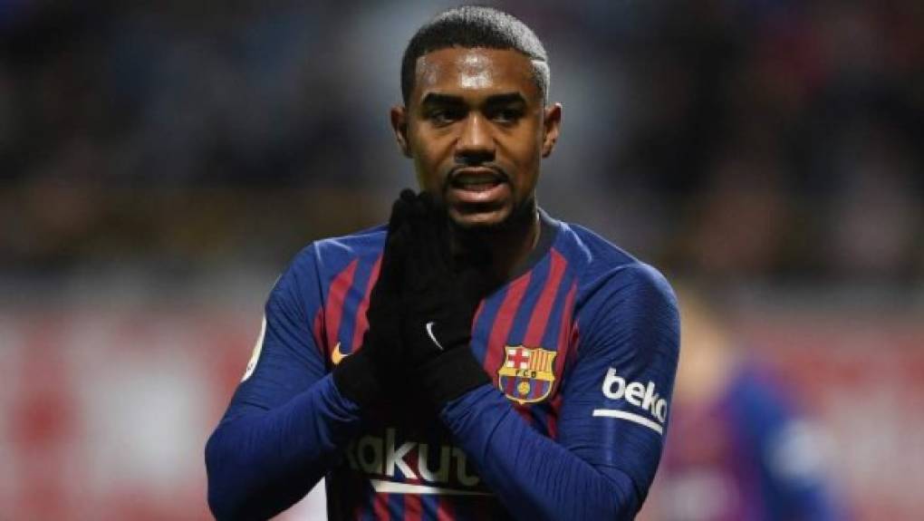 Malcom: El brasileño estaría en la zona ofensiva del Barcelona. Aunque al paecer no seguiría en el club catalán.