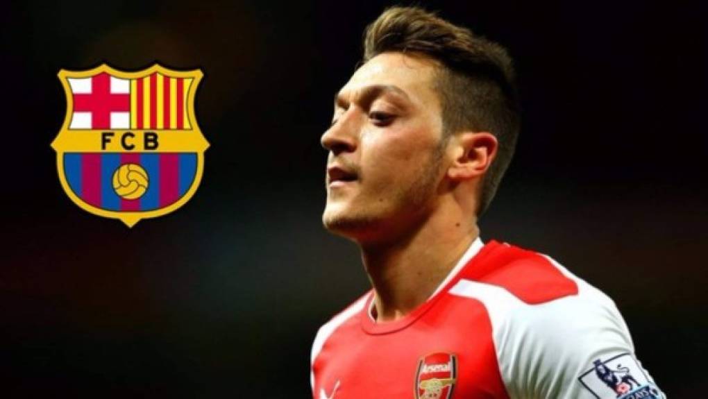 Mesut Özil: Bombazo en España, el Barcelona habría puesto su mirada en el alemán del Arsenal y que en su pasado jugó con Real Madrid. Al volante lo quieren como reemplazo de Iniesta.