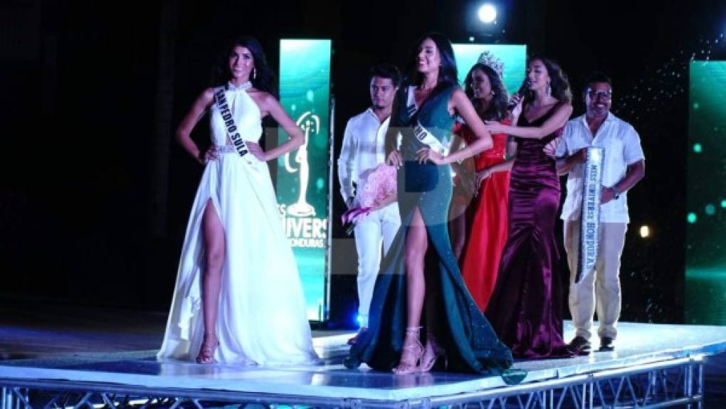 Las representantes de San Pedro Sula y Olancho fueron las finalistas del concurso en el que se impuso la sampedrana.