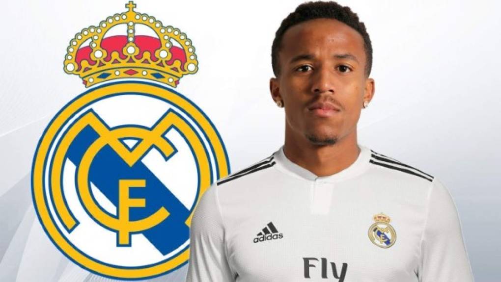 Éder Militão fue el primer fichaje de Zidane. El brasileño, que llega procedente del Porto, puede jugar de lateral derecho o defensa central. Será un gran cambio para el técnico francés.