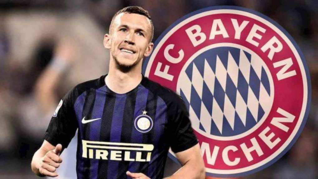 Según La Gazzeta dello Sport hay acuerdo entre el Inter y el Bayern por Perisic, tan solo faltaría el sí del jugador para finalizar el traspaso. Los dos clubes han acordado un préstamo por 5 millones y un derecho de redención de 25, se espera la respuesta en los próximos días.