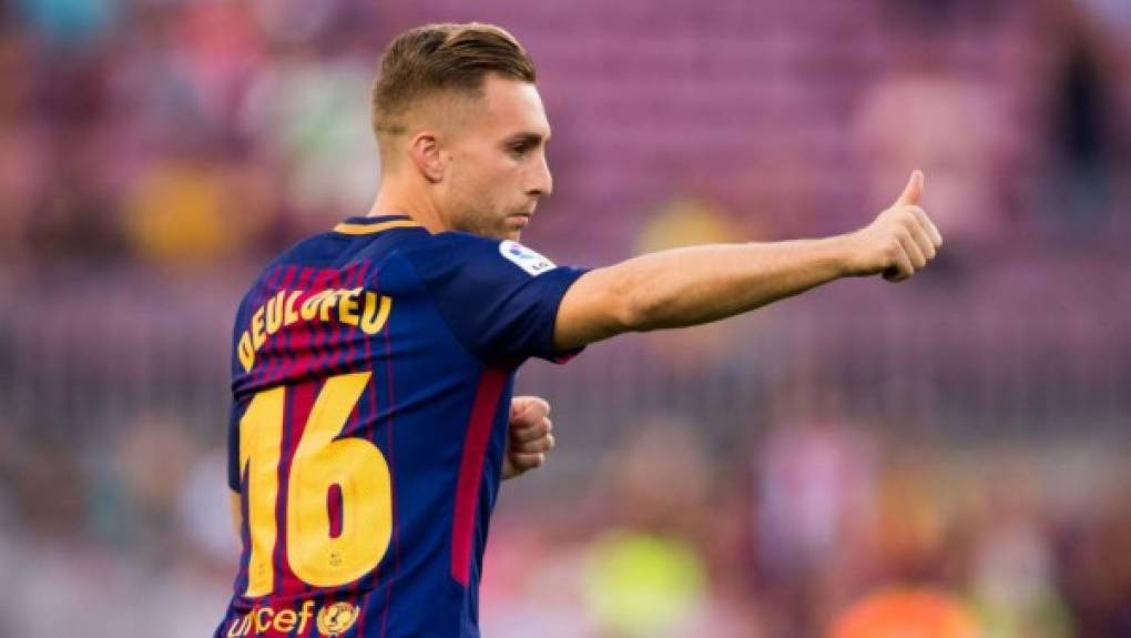 Gerard Deulofeu, extremo del FC Barcelona.